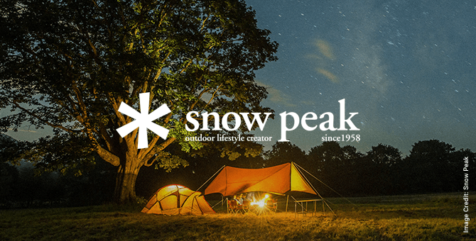 Go camping with Snow Peak!