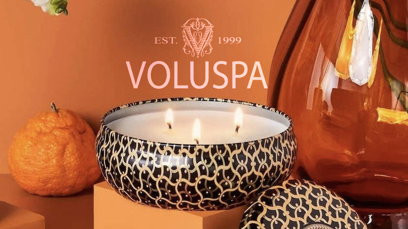 Light up your world with Voluspa Suede Blanc candle !!!!