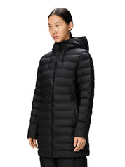 Rains Alta Long Puffer Cargo Jacket W3T4