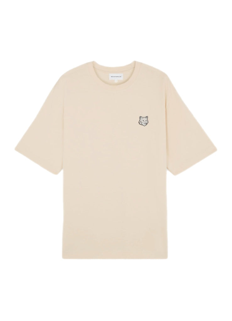 Maison Kitsuné Bold Fox Head Patch Oversize Tee Shirt – men's designer apparel