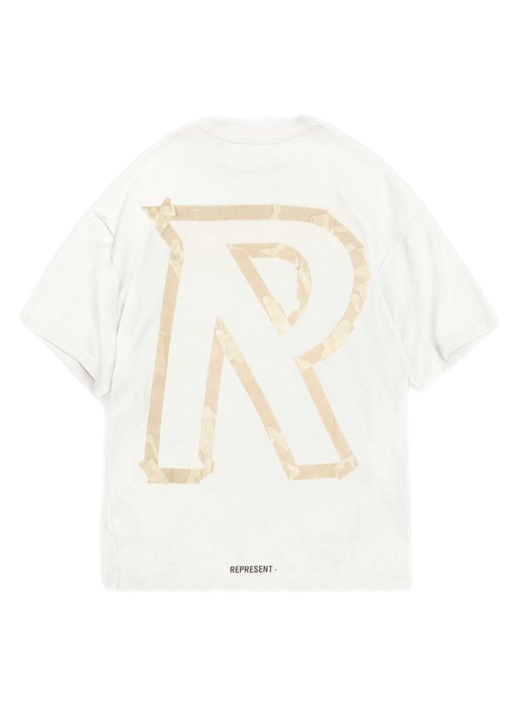 Represent Masking Tape Initial T-Shirt – men's designer apparel (view 2)