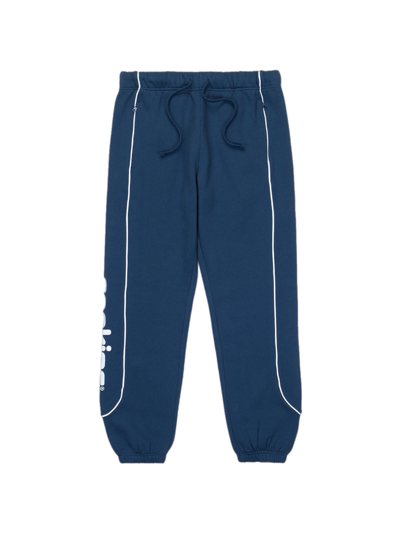 Cookies Hooliganism Fleece Sweatpants with Contrast Piping – men's designer trousers