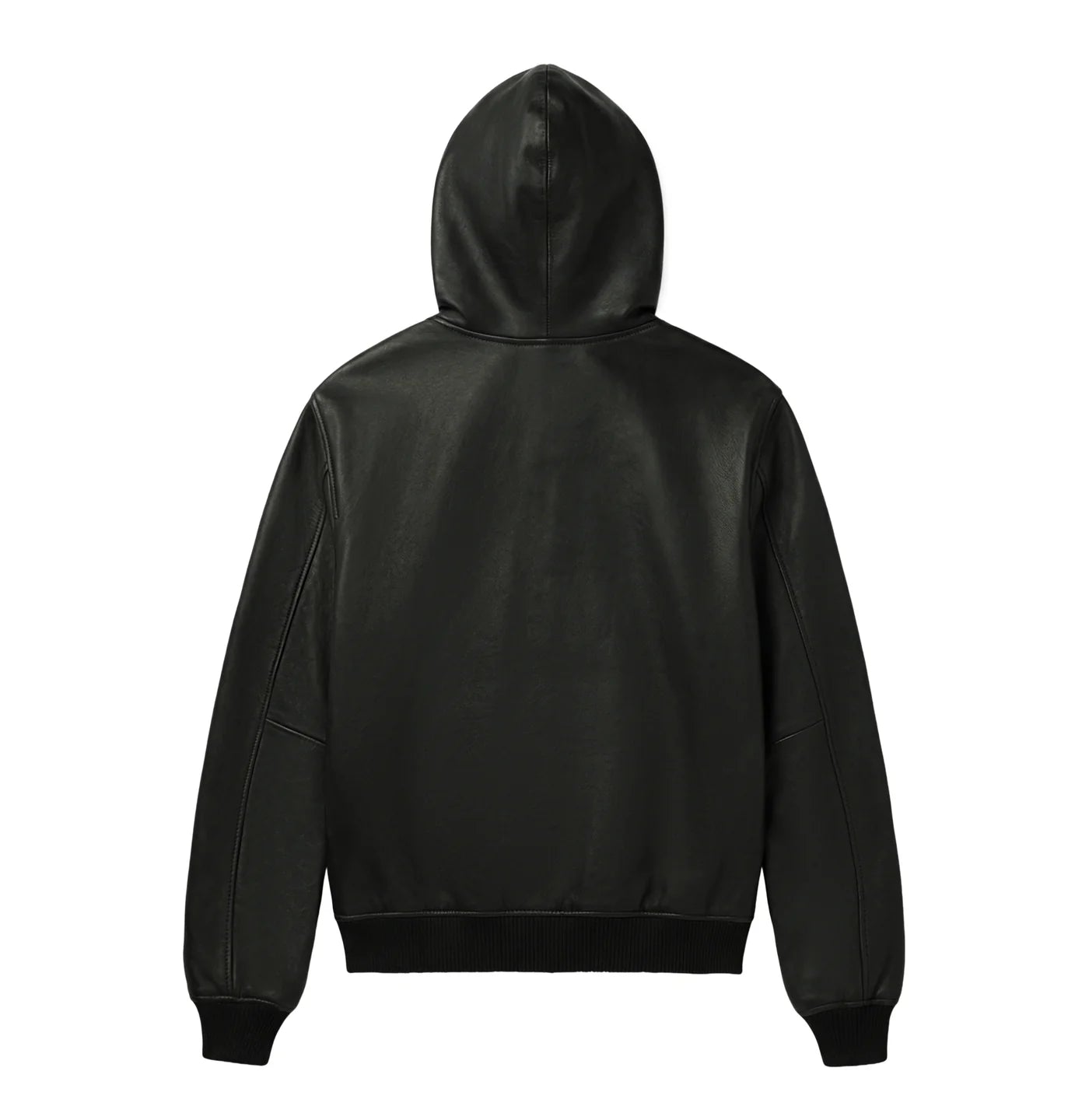 Avirex Script Nappa Leather Hoodie  AVF241O21