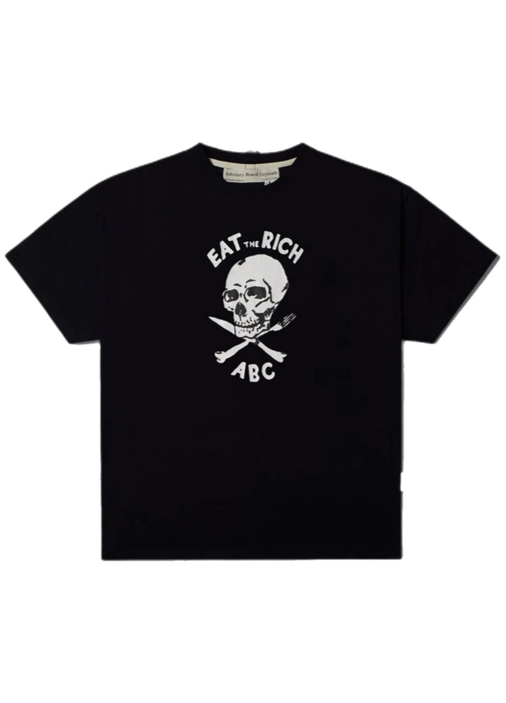 Advisory Board Crystals Skull Short Sleeve Tee – men's designer trousers (view 2)