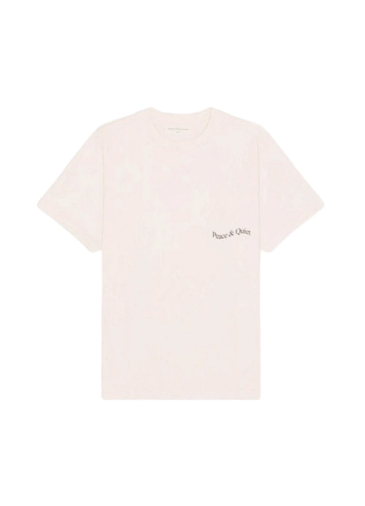 Museum of Peace & Quiet Wordmark T-Shirt – men's designer apparel (view 2)