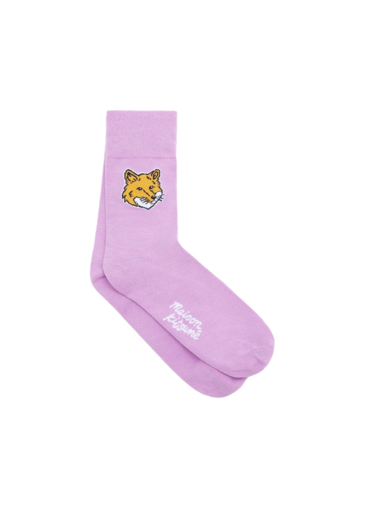 Maison Kitsuné Fox Head Socks – men's designer clothing