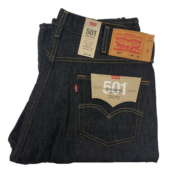 Levi's 501 Original Shrink-to-Fit Jeans – men's designer denim