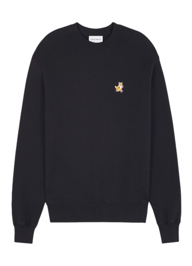 Maison Kitsuné Speedy Fox Patch Comfort Sweatshirt – women's designer sweatshirts