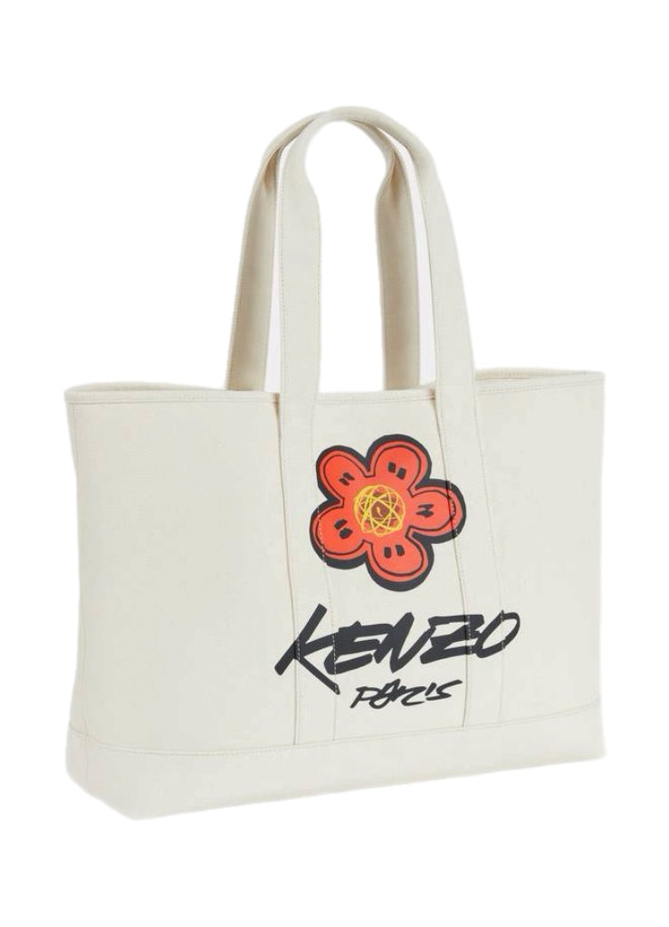 Kenzo x Futura 2000 Large Tote Bag Kenzo Utility Canvas – men's bags