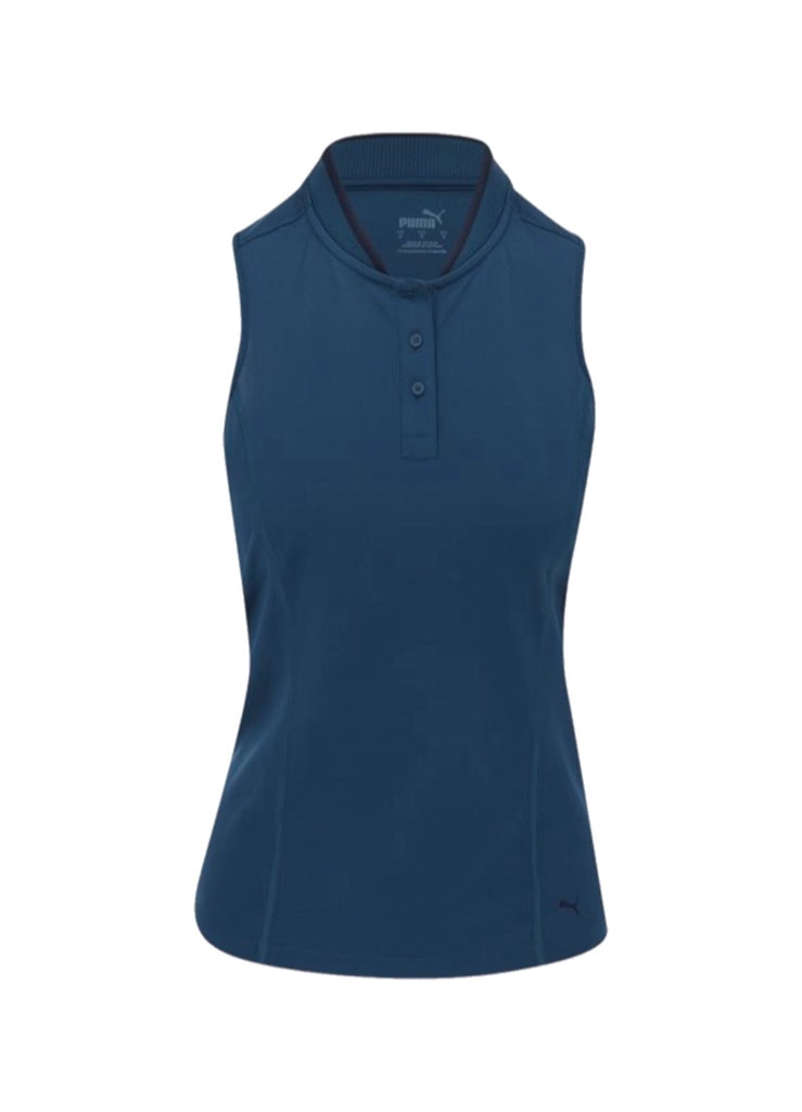 Puma Women's Range Sleeveless Pique Top – women's designer apparel