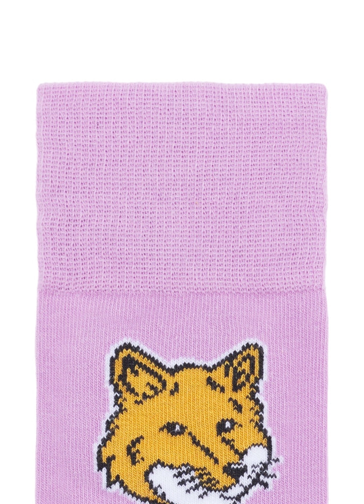 Maison Kitsuné Fox Head Socks – men's designer clothing (view 2)