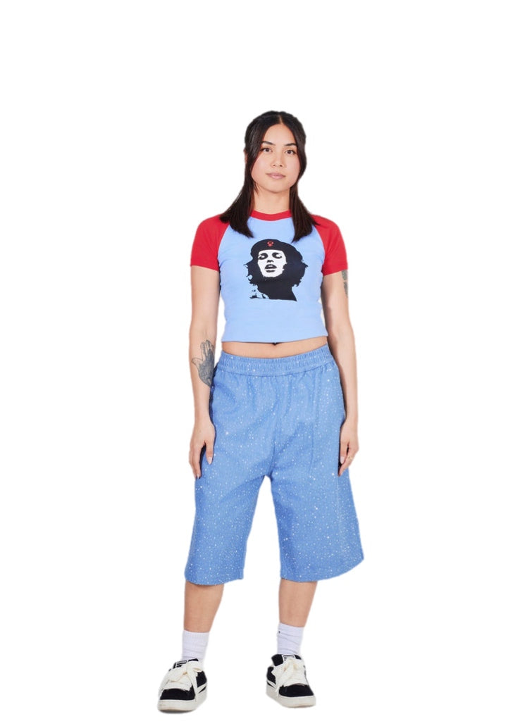 Pleasures She Raglan Baby Tee