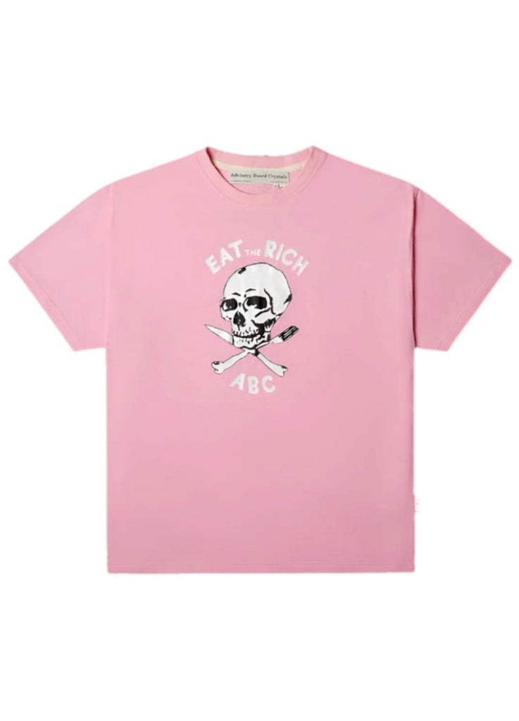 Advisory Board Crystals Skull Short Sleeve Tee – men's designer trousers