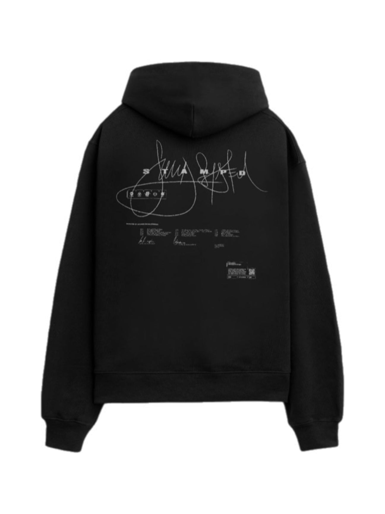 STAMPD F24 Sound System Cropped Hoodie – men's designer sweatshirts (view 2)