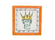Ginori 1735 Il viaggio di Nettuno Large Squared Vide Poche 24.5cm 017RG02 FG6836LX0245