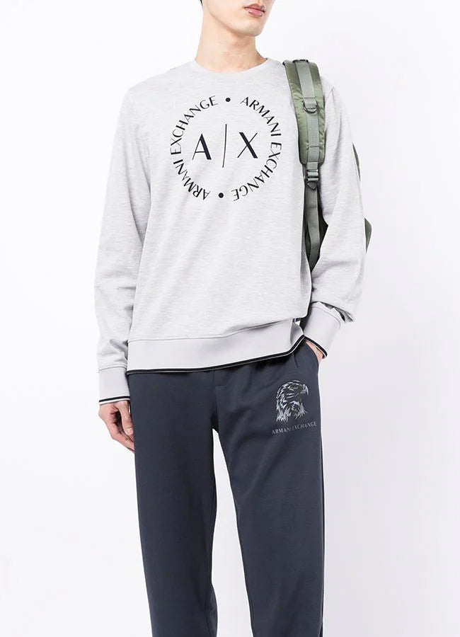 Pullover  Sweatshirt With Front Circle Logo 8NZM87Z9N1Z