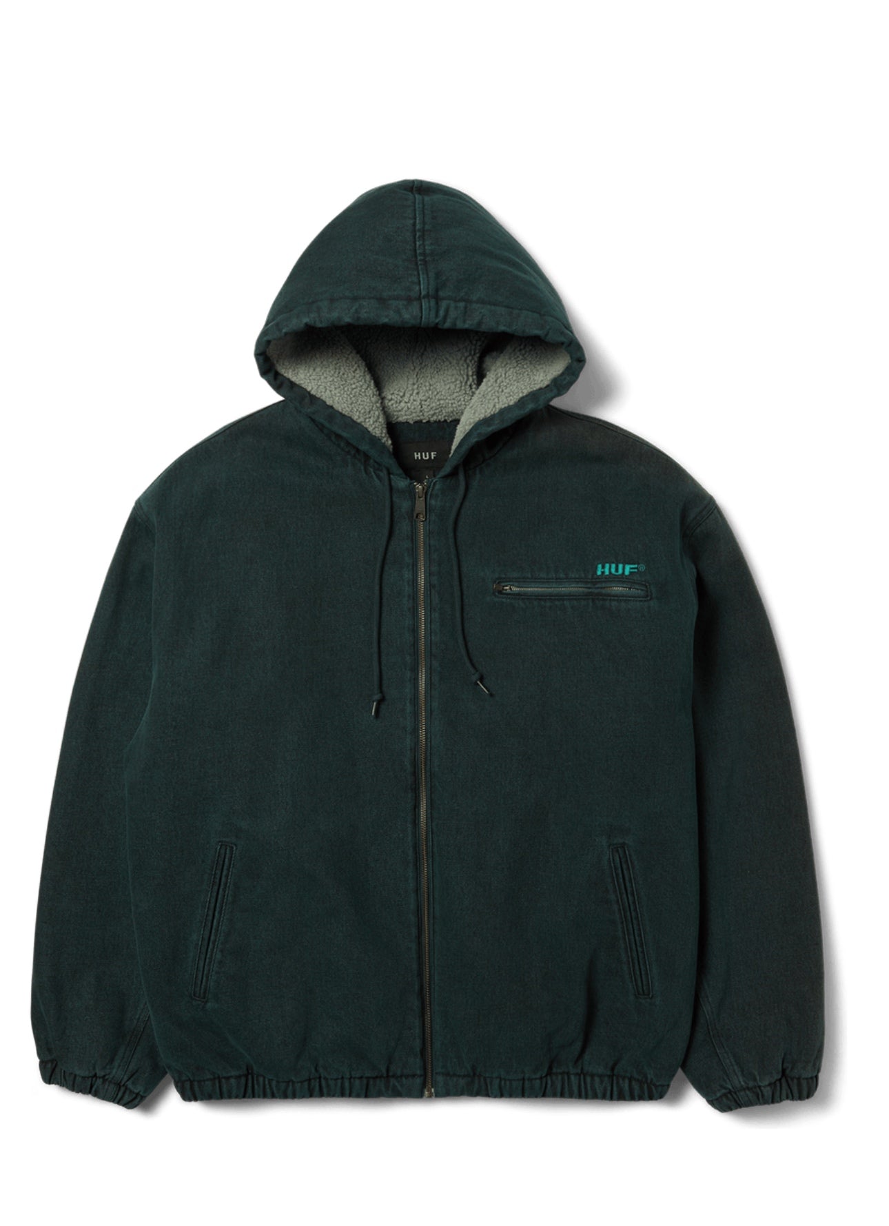 HUF What A Jungle Denim Work Jacket – men's designer denim (view 2)