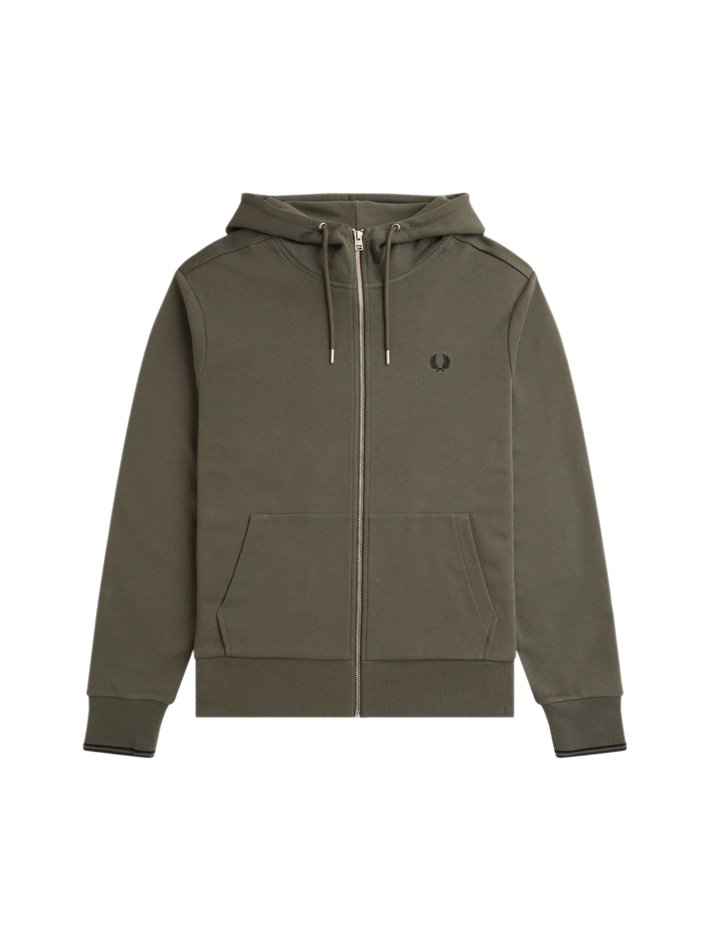Hooded Zip Through Sweatshirt J7536