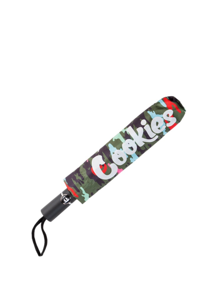 Cookies Monogram Printed C-Bite Logo Polyester Umbrella – lifestyle goods (view 2)