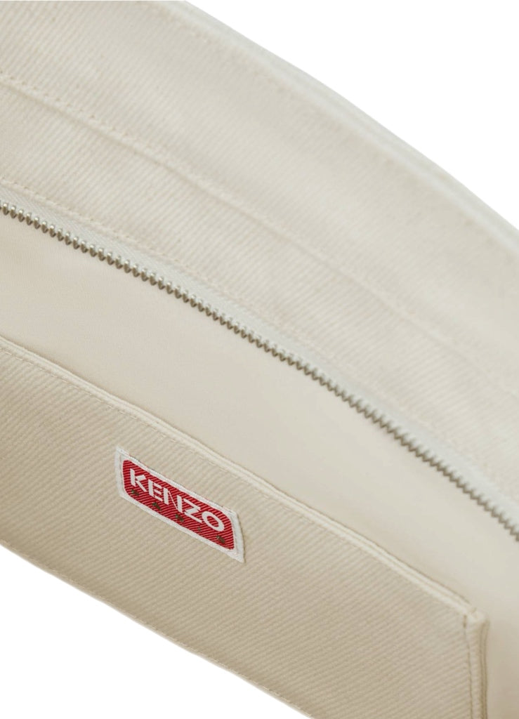 Kenzo X Futura 2000' Large Crossbody Bag 'Kenzo Utility' In Canvas