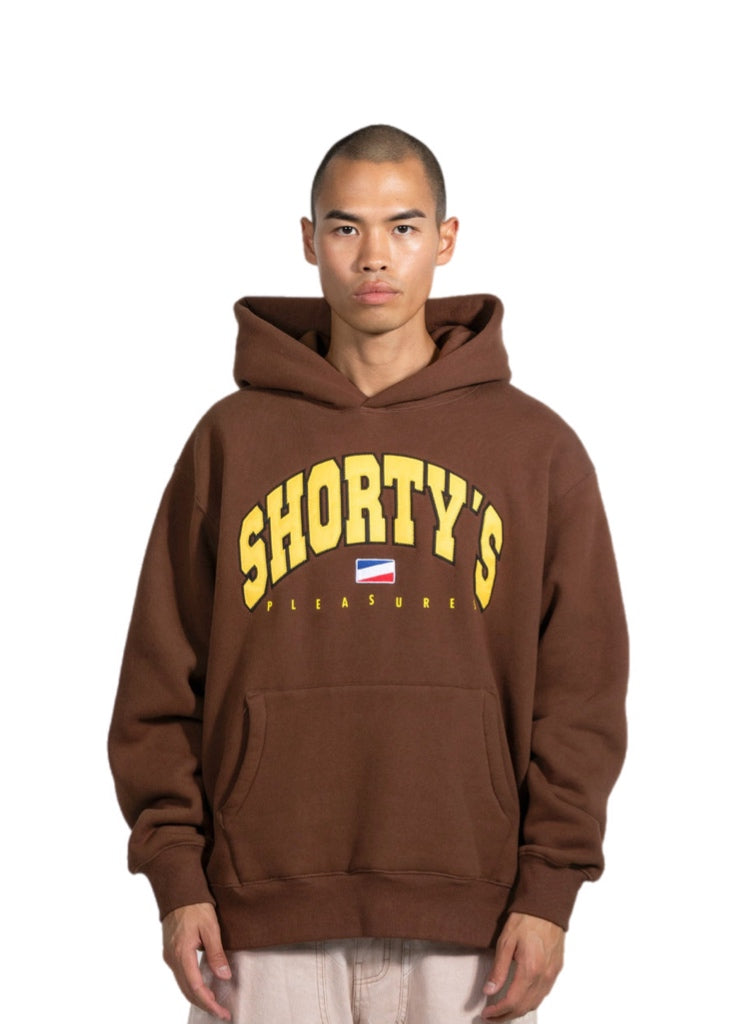 Pleasures Shorty's Hoodie – men's designer trousers (view 2)