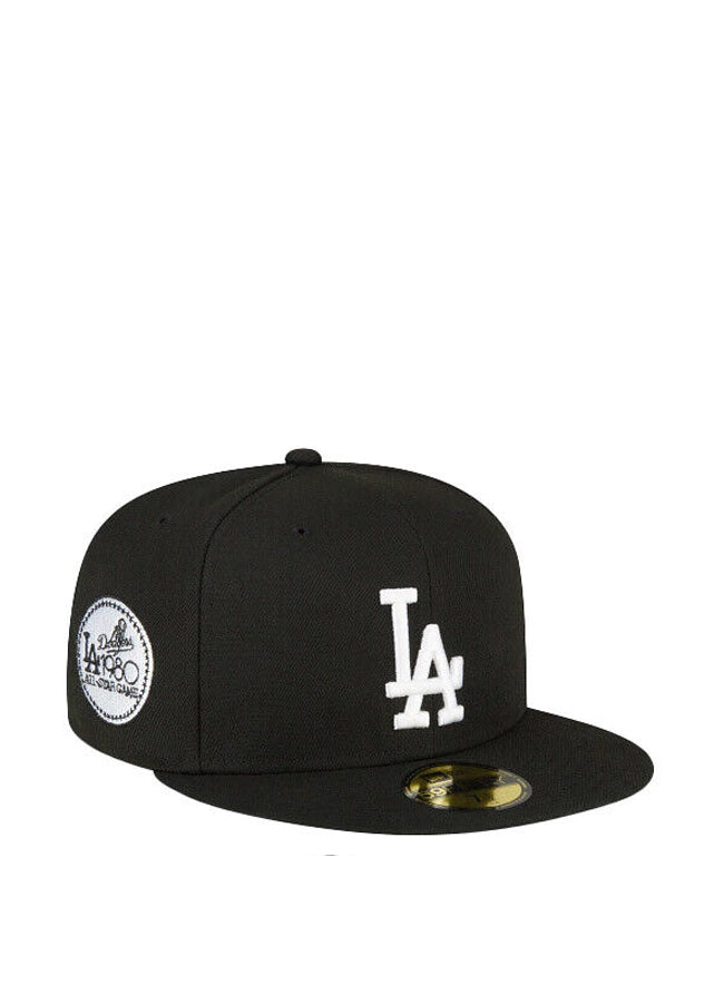 5950 Fitted CAP *SIDE PATCH* Dodgers BLACK LABEL