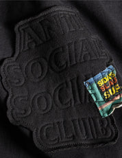 Anti Social Social Club Abstract Applique Mind Games Sweats Open Hem ASSCFW26HD-AAMGSOH