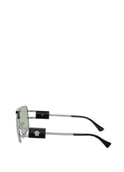 Versace Eyewear Squared Pilot Sunglasses