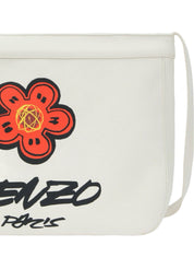 Kenzo X Futura 2000' Large Crossbody Bag 'Kenzo Utility' In Canvas