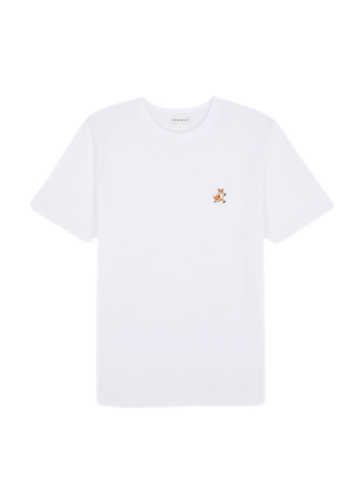 Maison Kitsuné Speedy Fox Patch Comfort Tee-Shirt – women's designer apparel