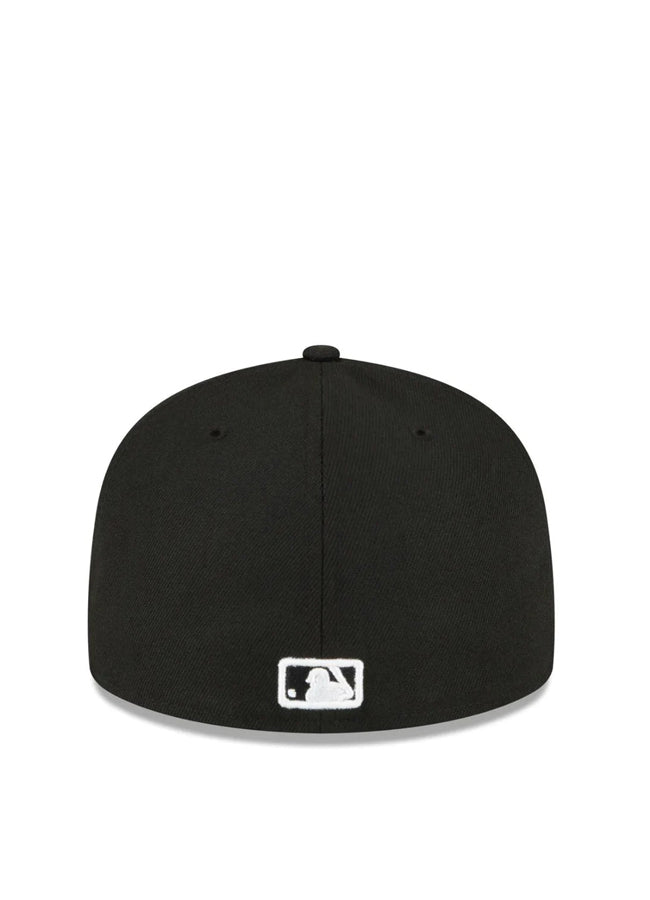 New Era 59FIFTY Chicago White Sox 5950 Patch Fitted Hat 7 3/4 / Black