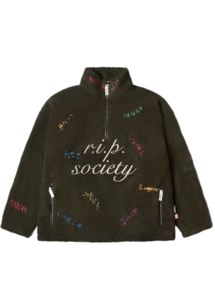 Advisory Board Crystals ABC. R.I.P. Society Quarter Zip – men's designer clothing (view 2)