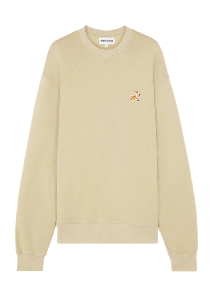 Maison Kitsuné Speedy Fox Patch Comfort Sweatshirt – women's designer sweatshirts (view 2)