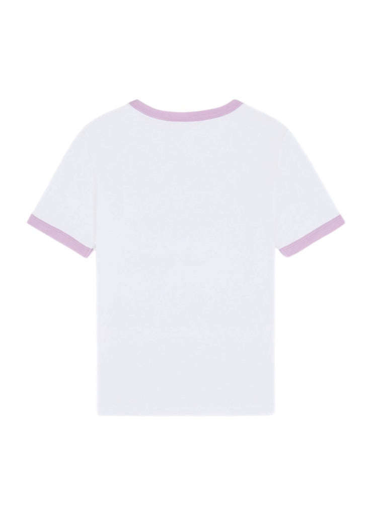Maison Kitsuné Ringer Tee-Shirt – women's designer apparel (view 2)