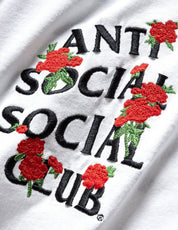 Anti Social Social Club Embroidered Rose Kkotch Tee ASSCFW26HD-ERKT