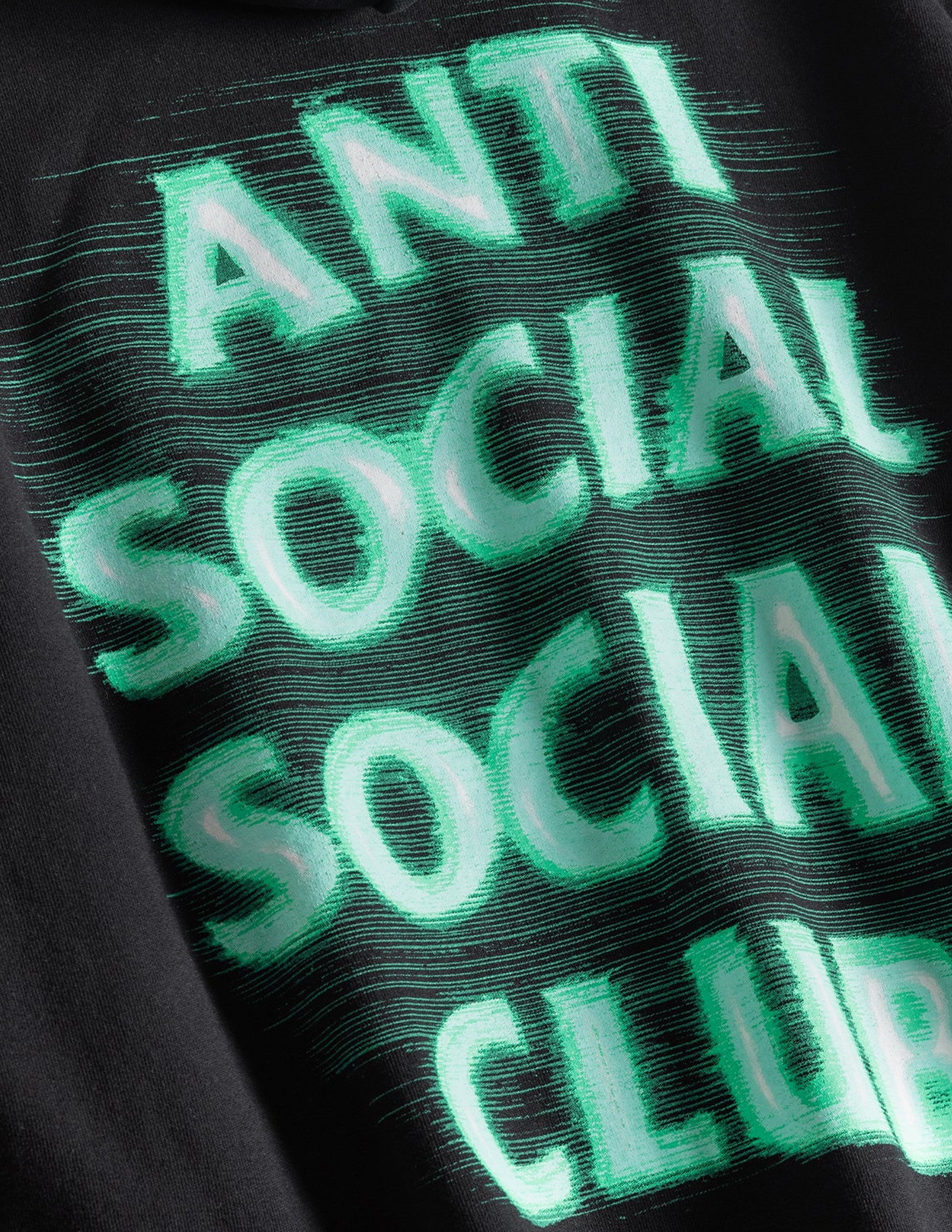 Anti Social Social Club Glow In The Dark Hoodie ASSCFW26HD-GIDH