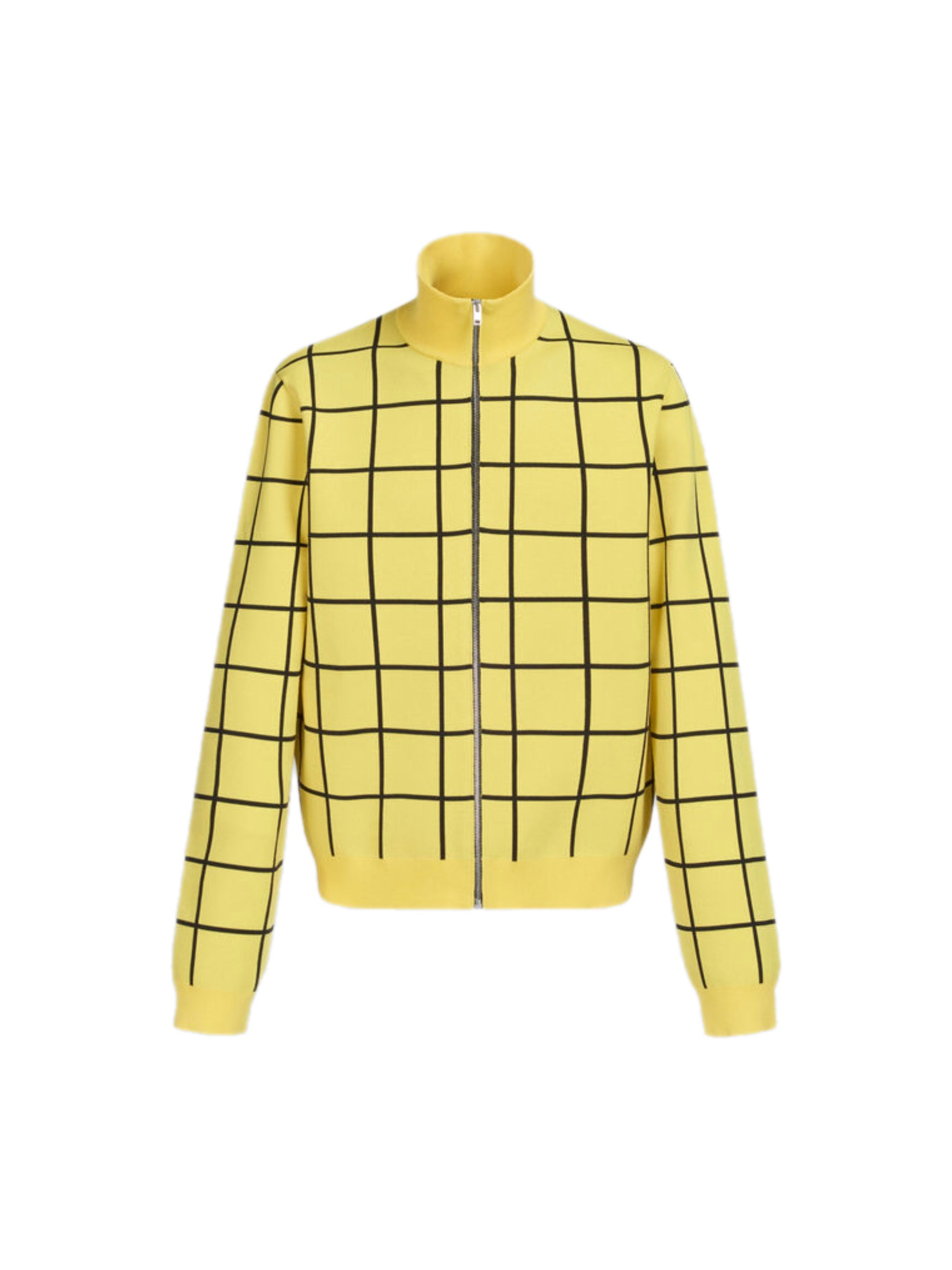 Marni Rhythm Check Viscose Cardigan – men's designer knitwear