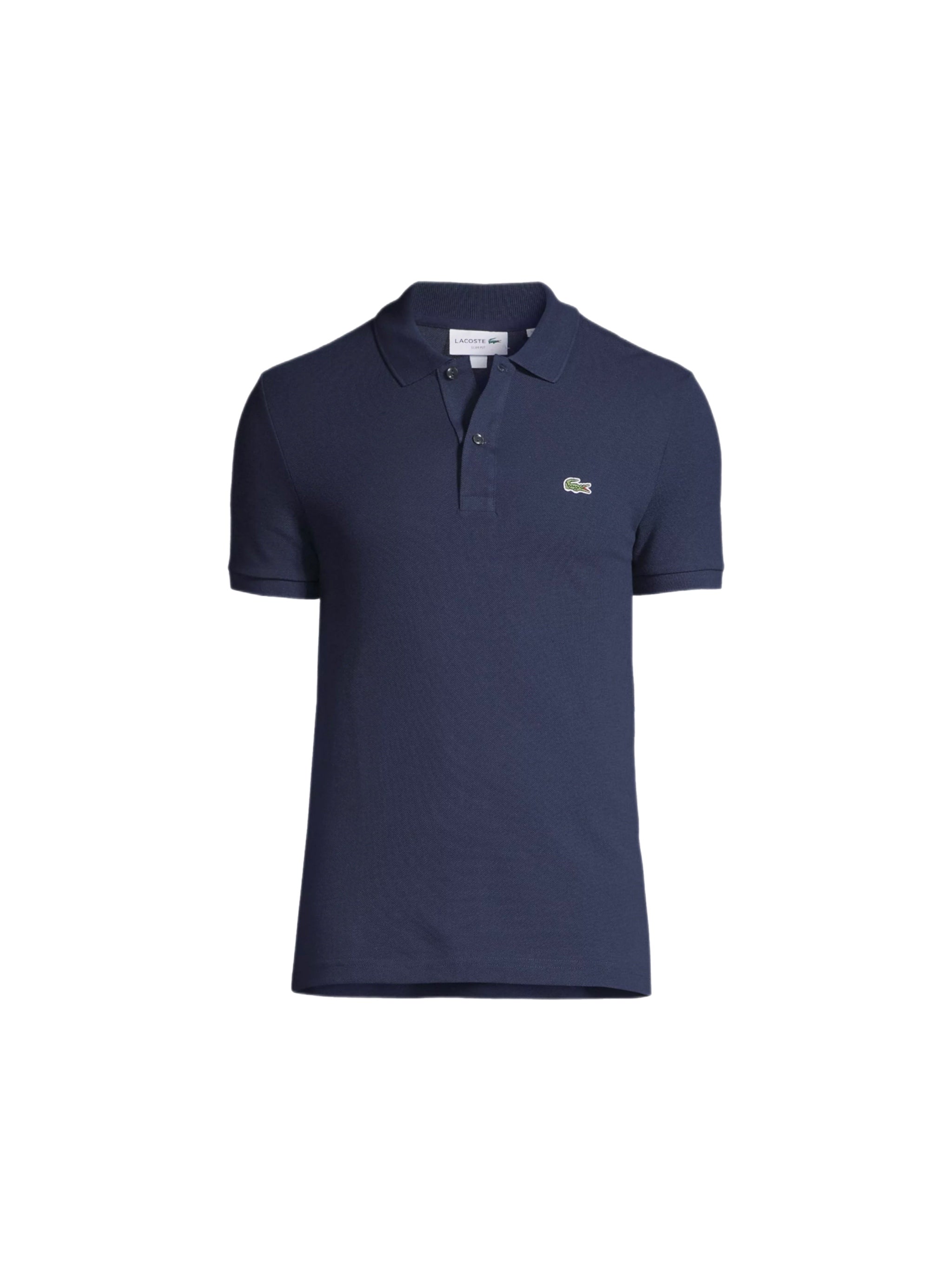 Lacoste Men's Petit Piqué Slim Fit Polo Shirt – men's designer apparel