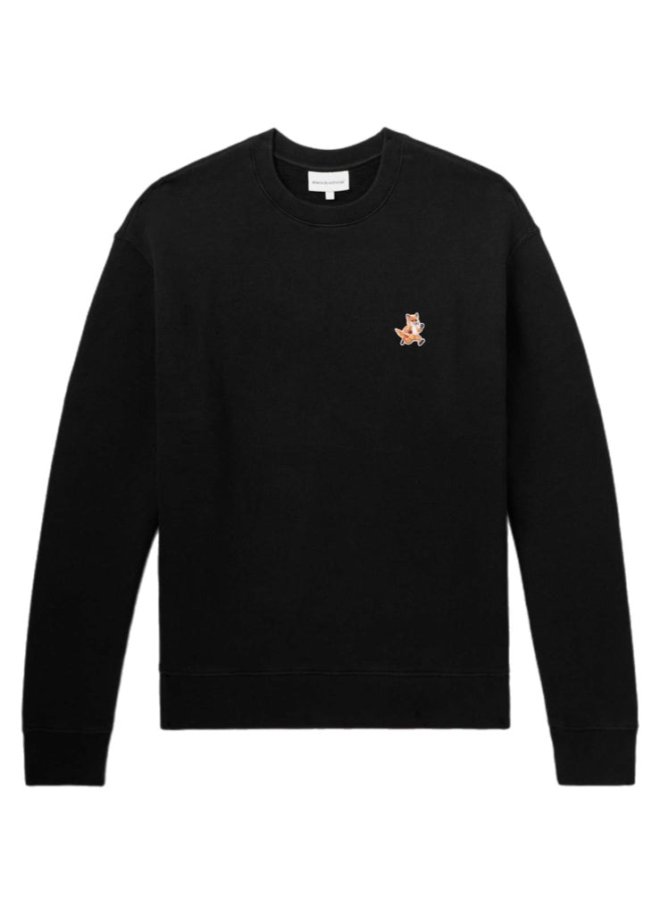 Maison Kitsuné Speedy Fox Patch Comfort Sweatshirt – men's designer sweatshirts