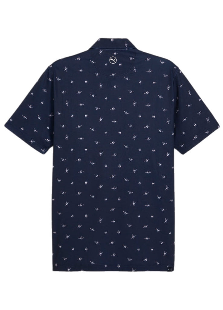 Puma Golf MATTR Skulls Polo – men's designer apparel (view 2)