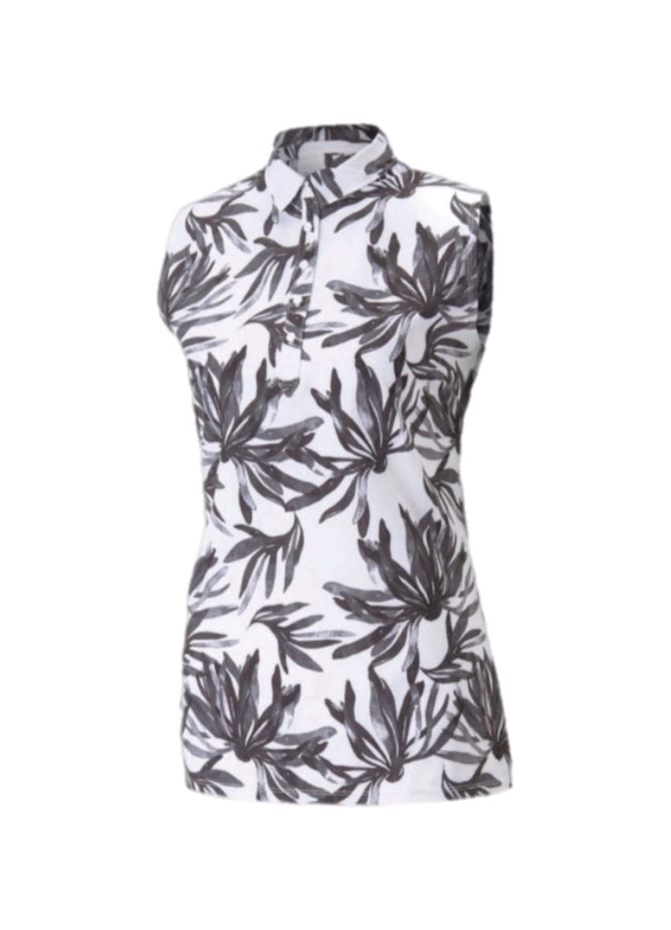 Puma Golf W Palm Sl Polo – women's designer apparel