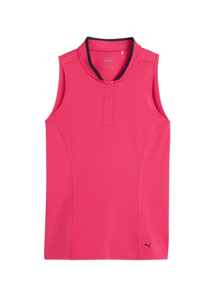 Puma Golf Women's Range Sleeveless Pique Top – women's designer apparel