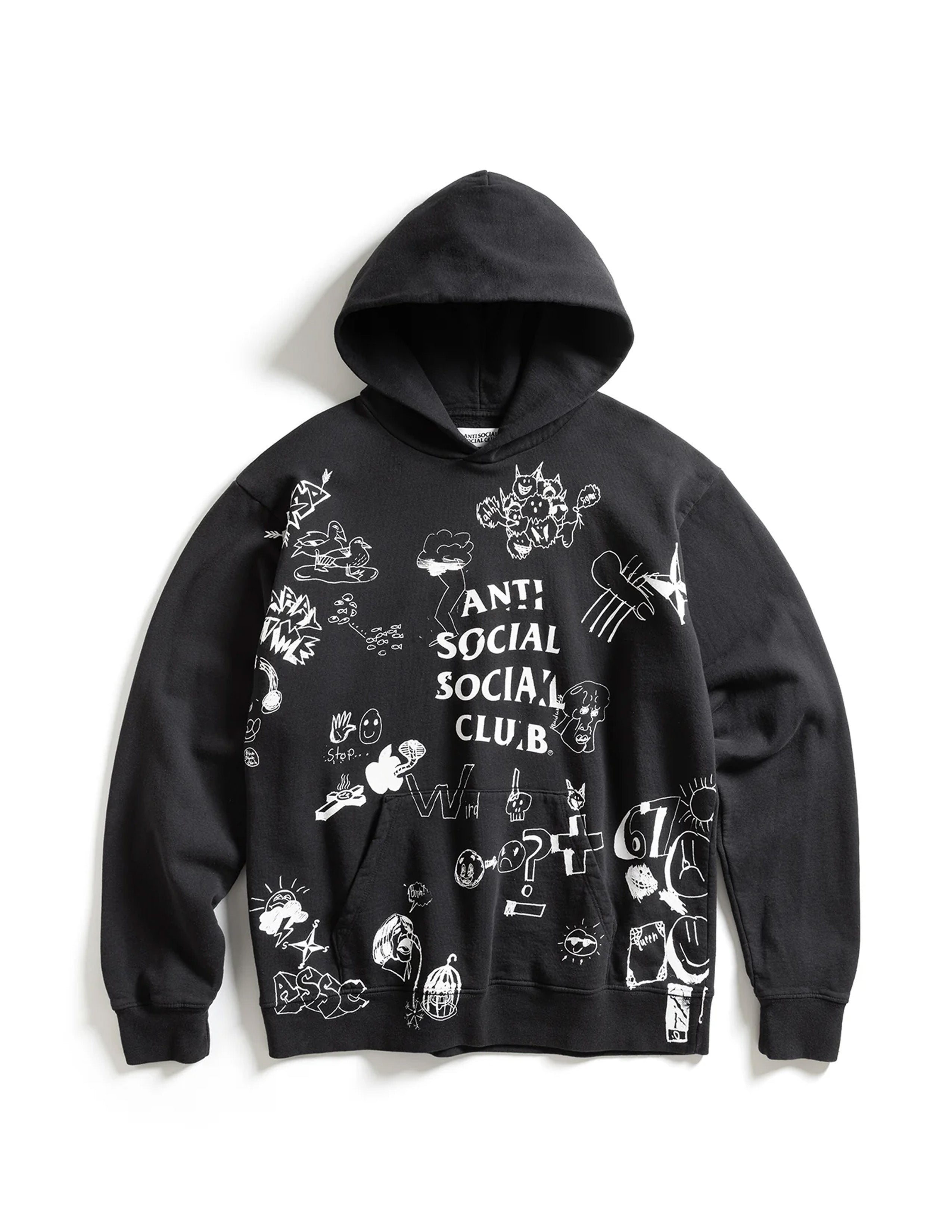 Anti Social Social Club Illustrated Hoodie ASSCFW26HD-IH