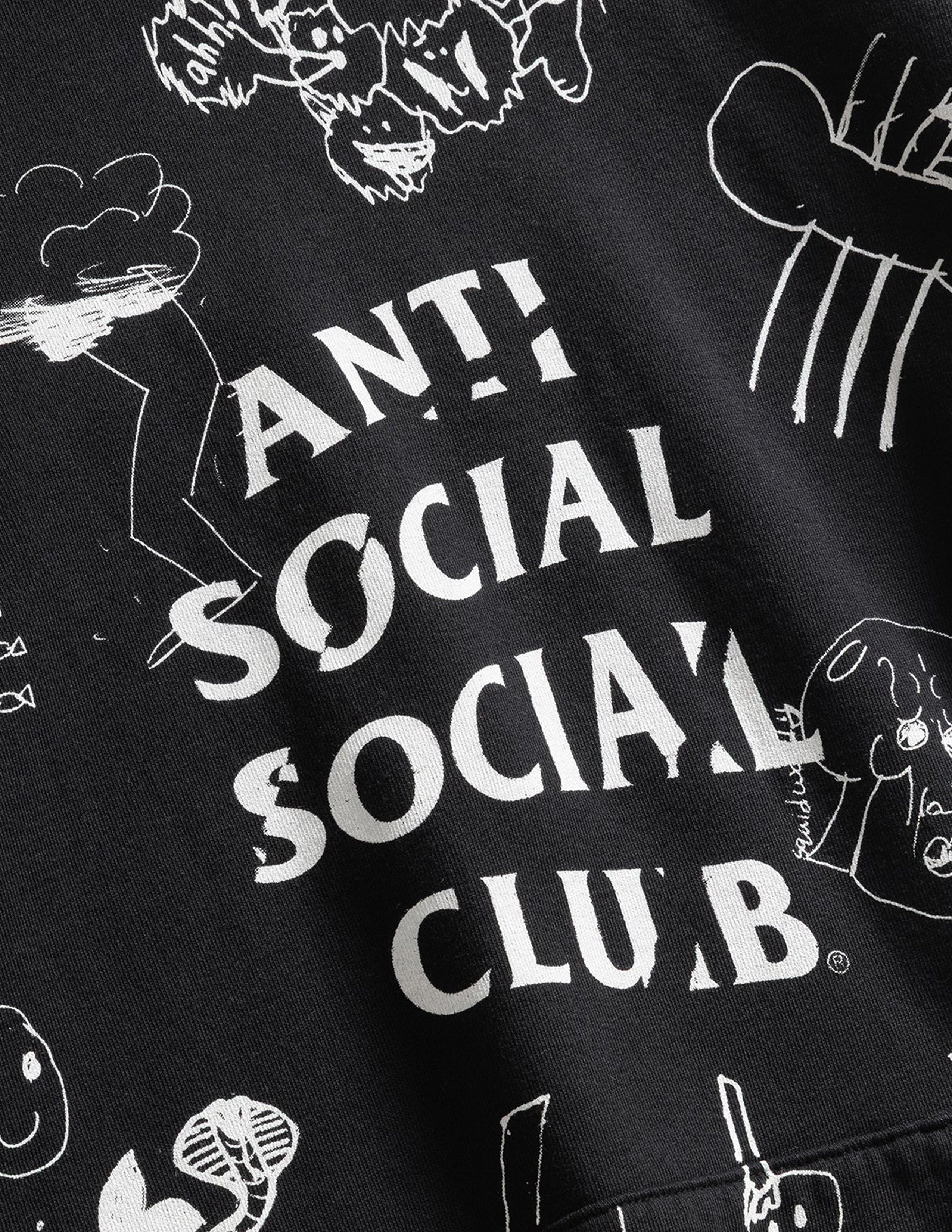 Anti Social Social Club Illustrated Hoodie ASSCFW26HD-IH