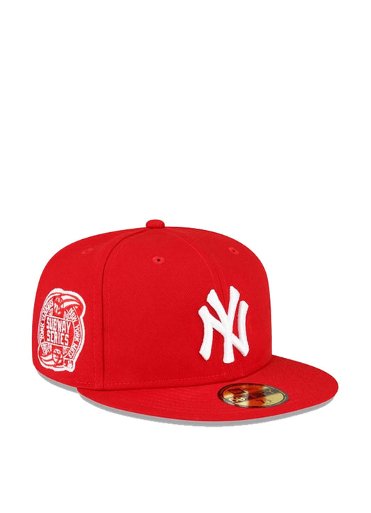 New York Yankees Subway Series Fitted Hat 60291338 Scarlet
