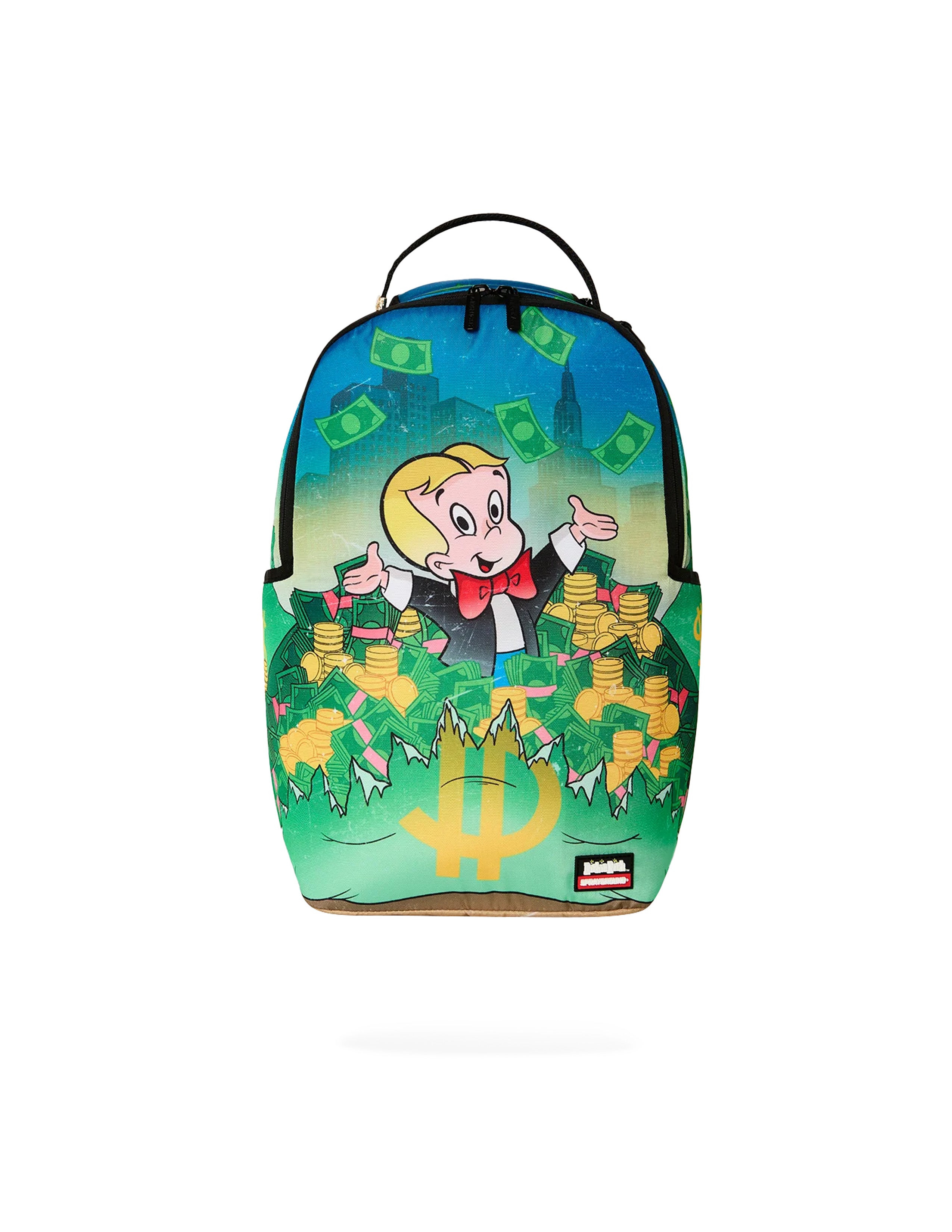 Sprayground Richie Rich Shark Stacks Backpack 910B9135NSZ