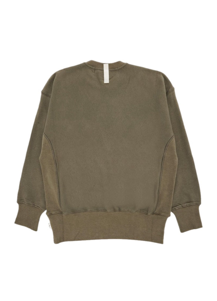 Advisory Board Crystals ABC. 123 Hologram French Terry Crewneck – men's designer clothing (view 3)