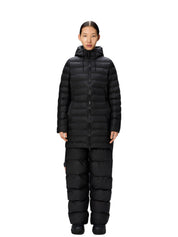 Rains Alta Long Puffer Cargo Jacket – men's designer outerwear (view 4)