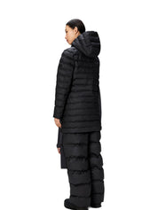 Rains Alta Long Puffer Cargo Jacket – men's designer outerwear (view 5)