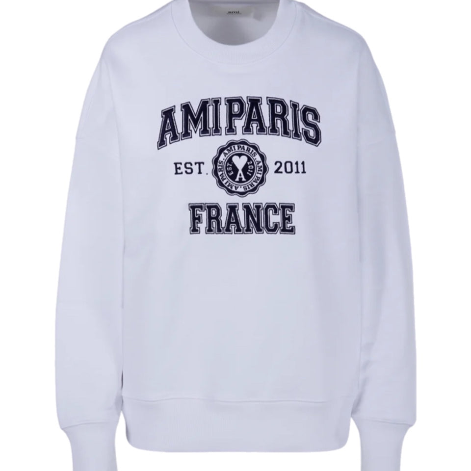 Ami Paris France Crewneck Sweatshirt – men's designer sweatshirts